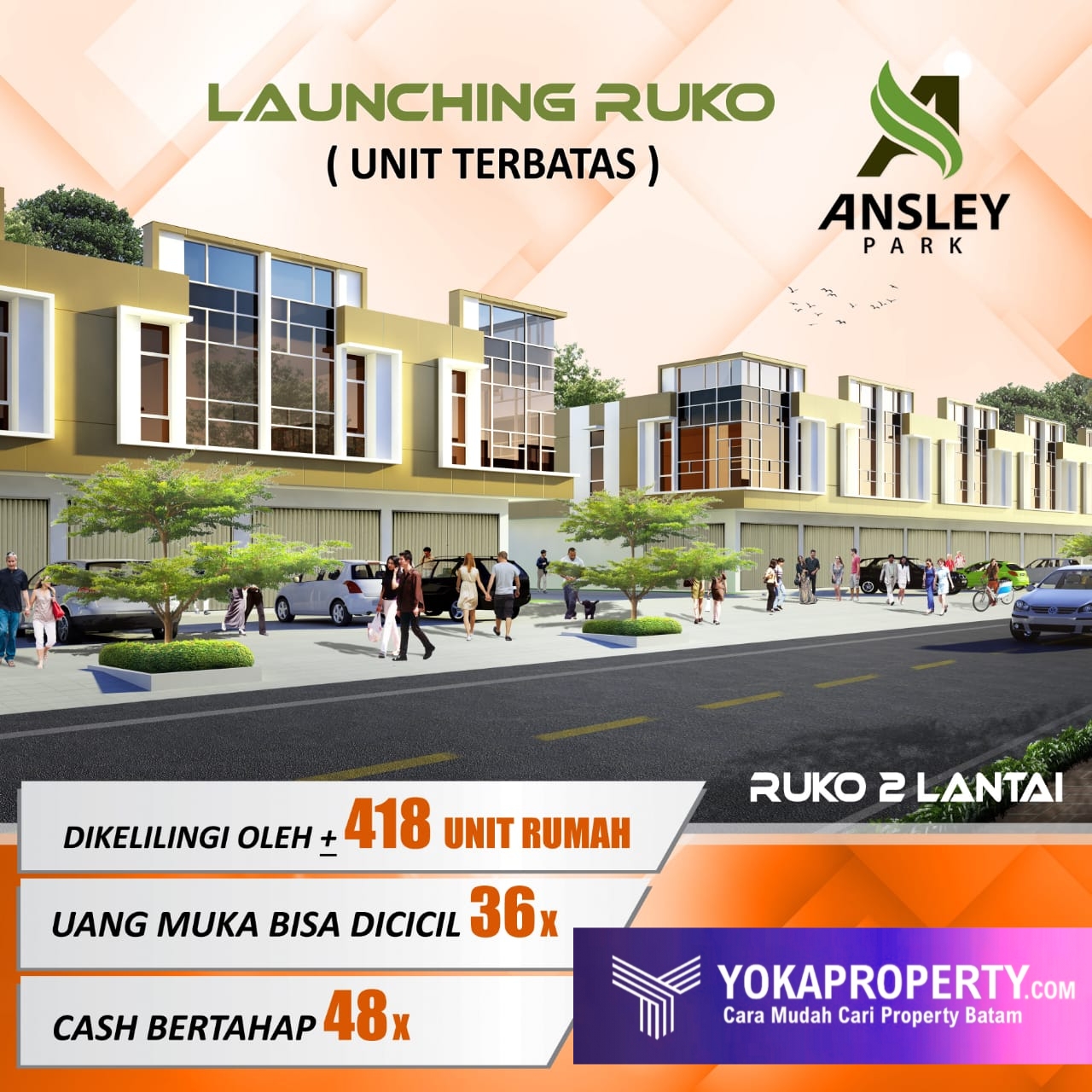 New Launching Ruko Batam Kota!