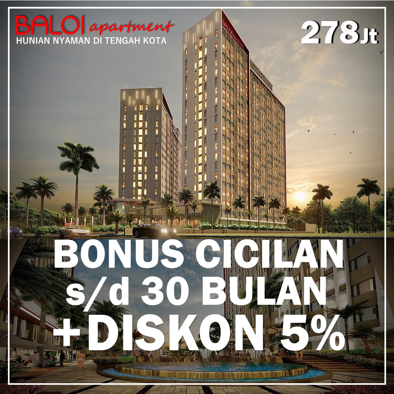 BALOI Apartment Batam